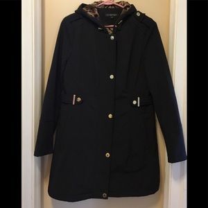 Via Spiga Jacket - Medium - Black - Hood - EUC